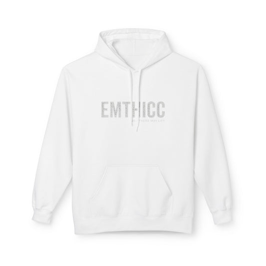 Emthicc Fleece Hoodie, Cozy Unisex Hoodie, Casual Sweatshirt, Fashionable Loungewear, Gift for Her, Birthday Celebration