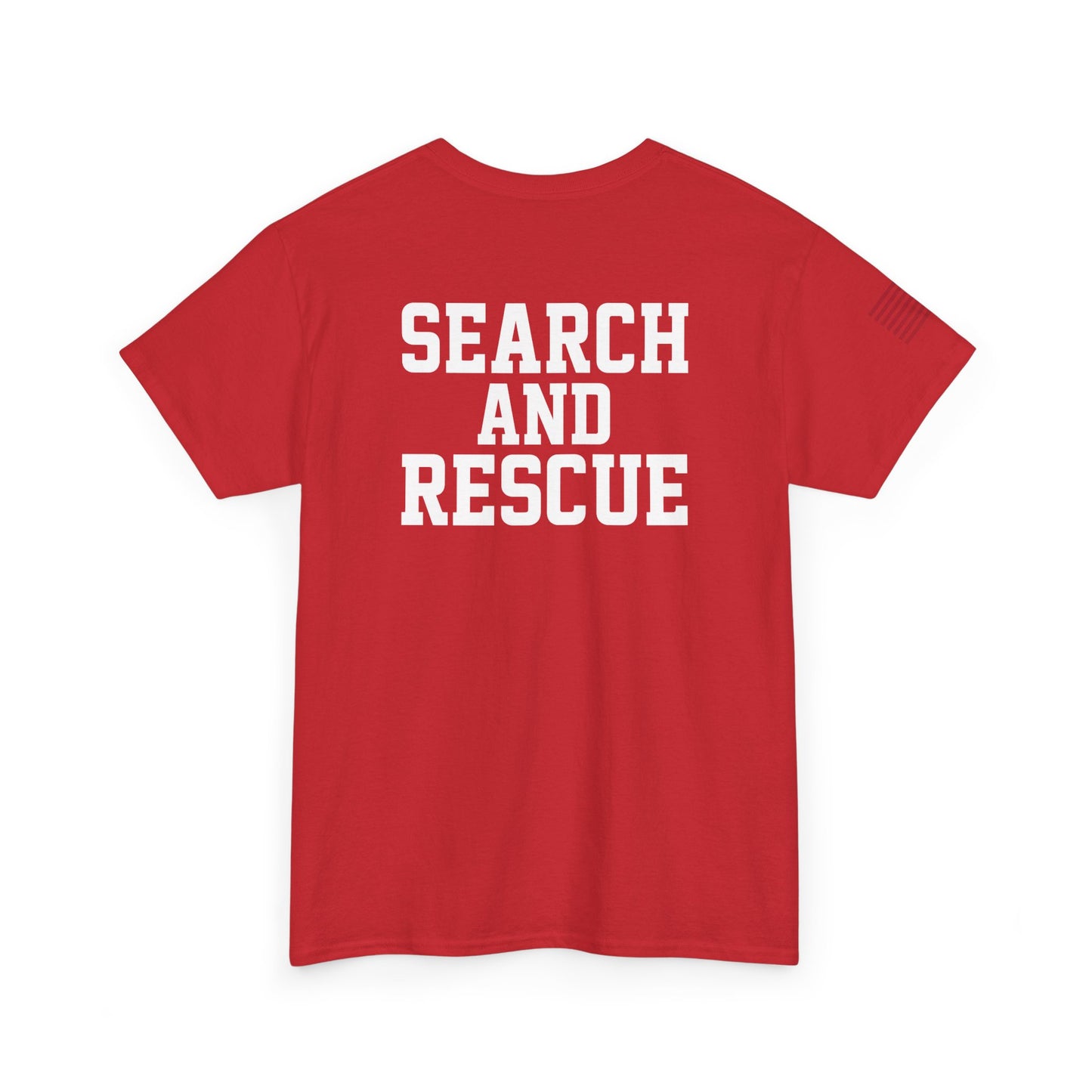 Unisex Heavy Cotton Tee for Heroic Souls | Search and Rescue Tribute Tee, EMS Shirt, Rescuer Gift, Adventure Attire, Everyday Casual Wear