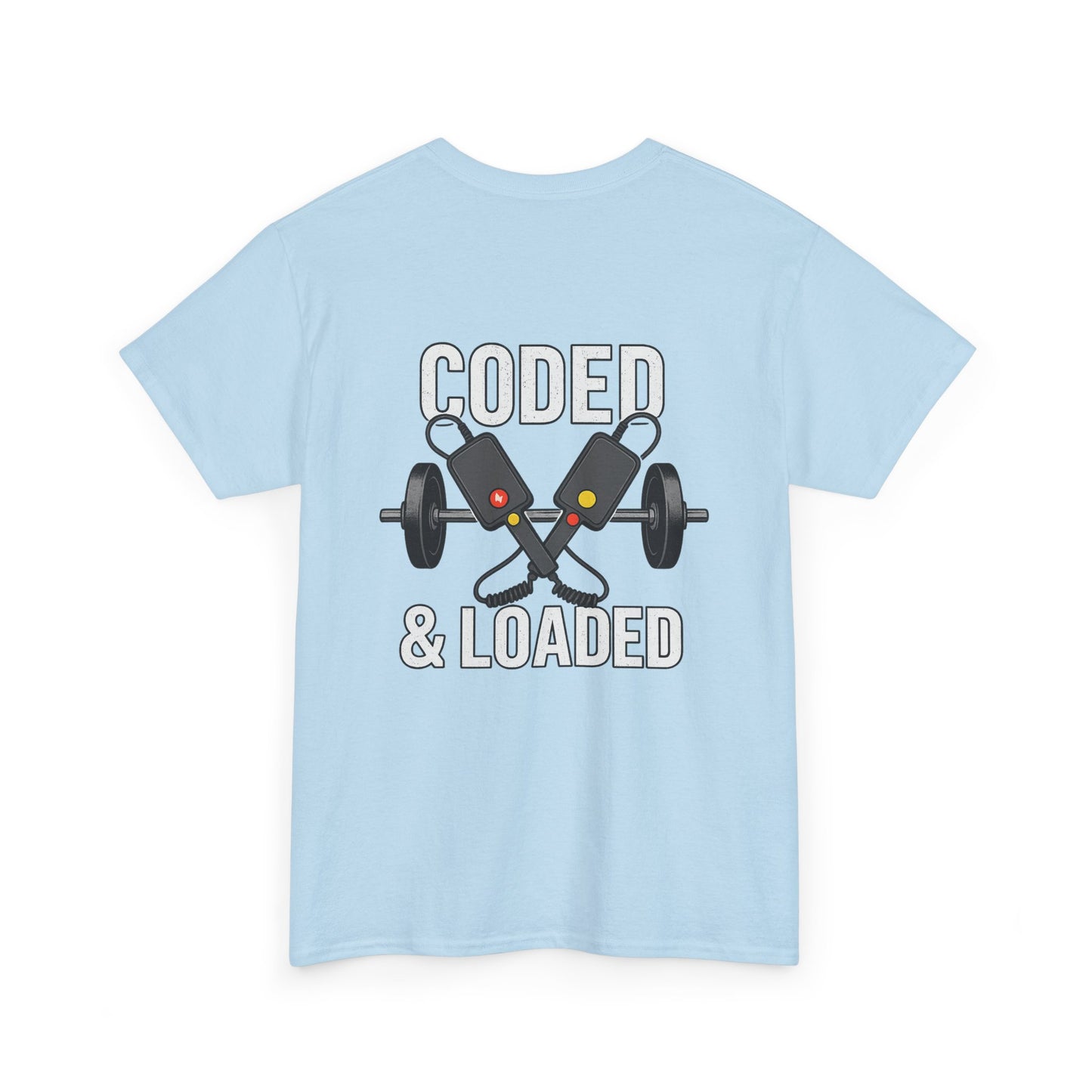Coded & Loaded Workout Tee, Unisex Cotton Gym Shirt, Fitness Apparel, Perfect for Gym Lovers, Great Gift for Fitness Enthusiasts, [...]