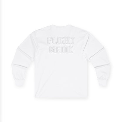Flight Medic Long Sleeve Tee, Nursing Gift, Medical Humor Shirt, Summer Outfit, Flight Paramedic Apparel