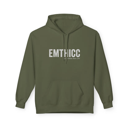 EMTHICC Hoodie — Bold Minimalist Typography Pullover