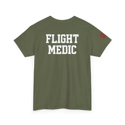 Unisex Heavy Cotton Tee, Flight Medic Shirt, First Responder Tee, EMS Tee, Emergency Services Shirt