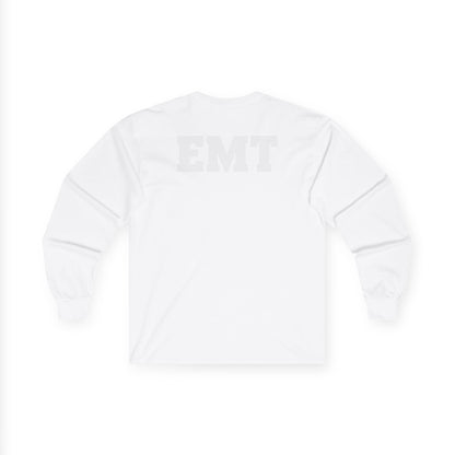 EMT Long Sleeve Tee, Unisex T-Shirt for Emergency Responders, Casual Wear, Gift for Paramedics, Medical Appreciation Apparel