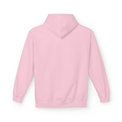 Lift Safe Repeat Hoodie — Fitness Motivational Pullover with Subtle Text