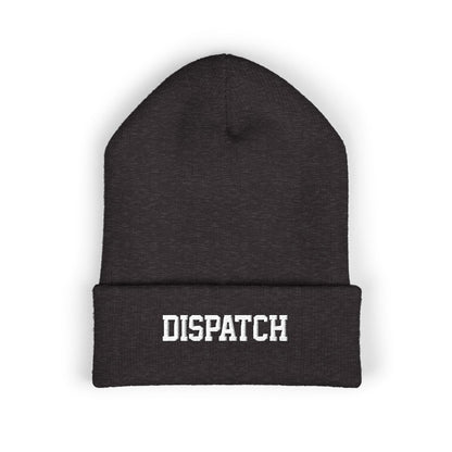Dispatch Embroidered Cuffed Beanie — Classic Knit Winter Hat