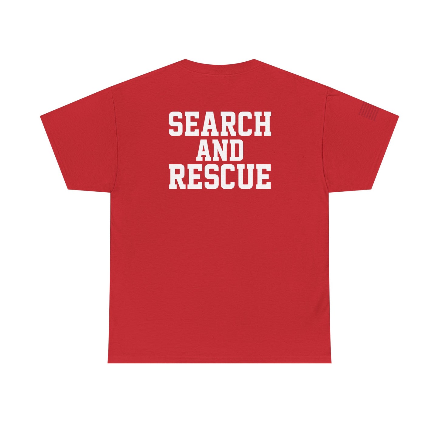 Unisex Heavy Cotton Tee for Heroic Souls | Search and Rescue Tribute Tee, EMS Shirt, Rescuer Gift, Adventure Attire, Everyday Casual Wear