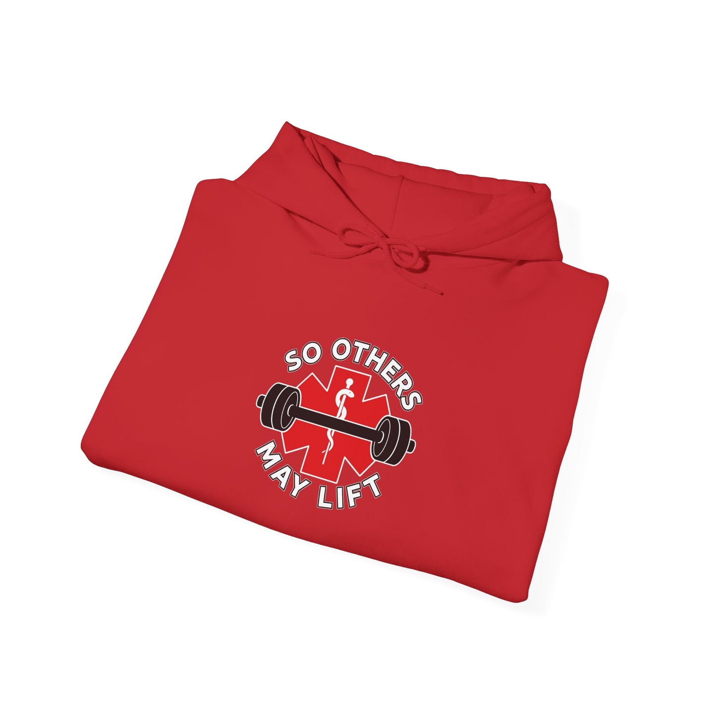 Flight Medic Hoodie — "So Others May Lift" EMS Paramedic Hoodie with American Flag Sleeve
