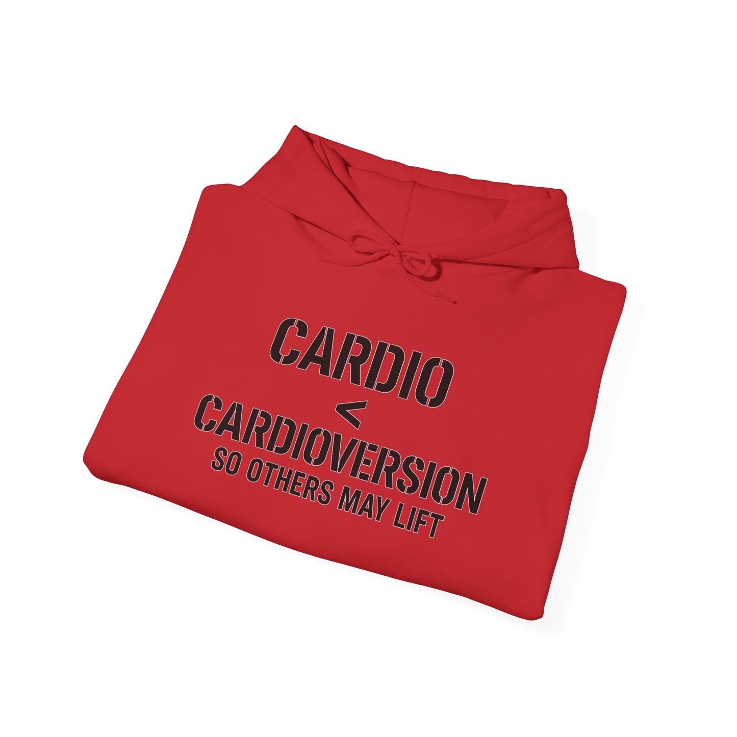 Cardio > Cardioversion Hoodie — Funny EMS/Paramedic Heart Rescue Pullover