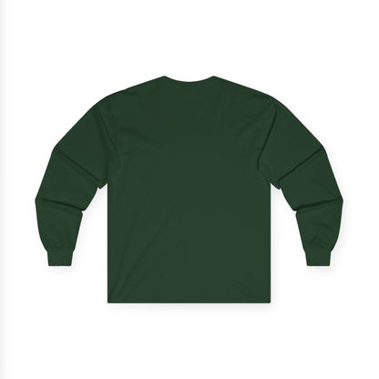 Long Sleeve Tee — "Lift. Save. Repeat." Motivational Weightlifting Shirt