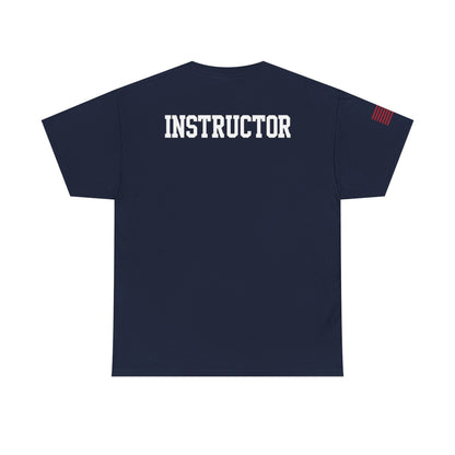 Unisex Heavy Cotton Tee, Casual Motivation Shirt for Fitness Lovers, Gift for Trainers, Stylish Instructor Apparel, Everyday Wear, Gym Shirt