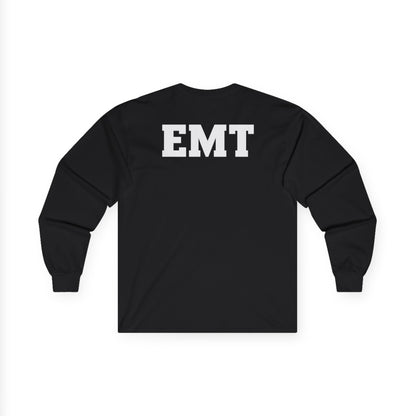 EMT Long Sleeve Tee, Unisex T-Shirt for Emergency Responders, Casual Wear, Gift for Paramedics, Medical Appreciation Apparel