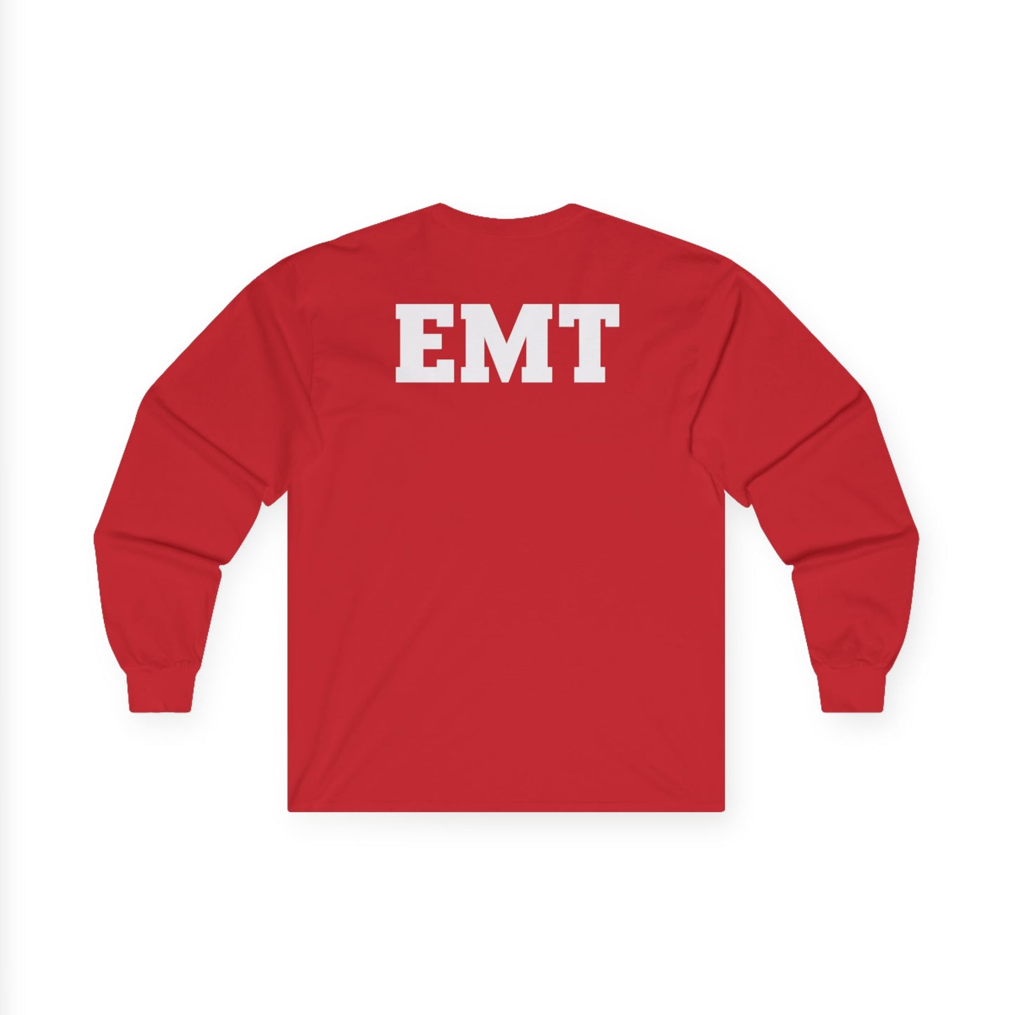 EMT Long Sleeve Tee, Unisex T-Shirt for Emergency Responders, Casual Wear, Gift for Paramedics, Medical Appreciation Apparel