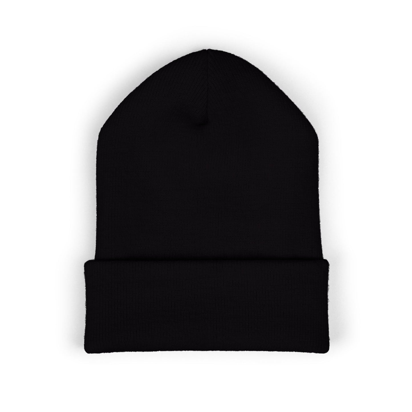 Dispatch Embroidered Cuffed Beanie — Classic Knit Winter Hat