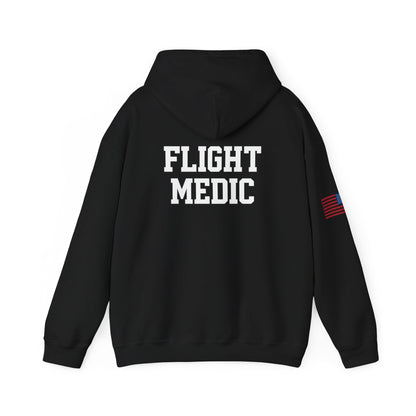 Flight Medic Hoodie — "So Others May Lift" EMS Paramedic Hoodie with American Flag Sleeve