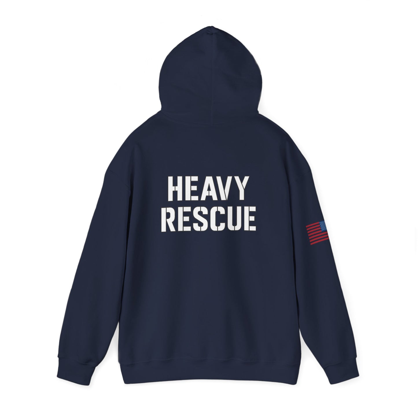 Heavy Rescue Hoodie — "So Others May Lift" Fire/Rescue Weightlifting Hoodie