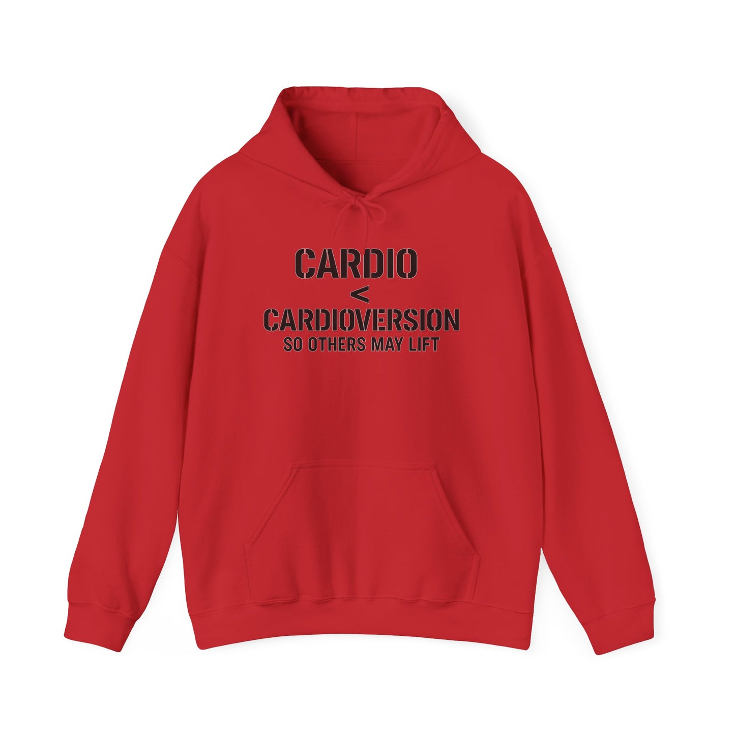 Cardio > Cardioversion Hoodie — Funny EMS/Paramedic Heart Rescue Pullover