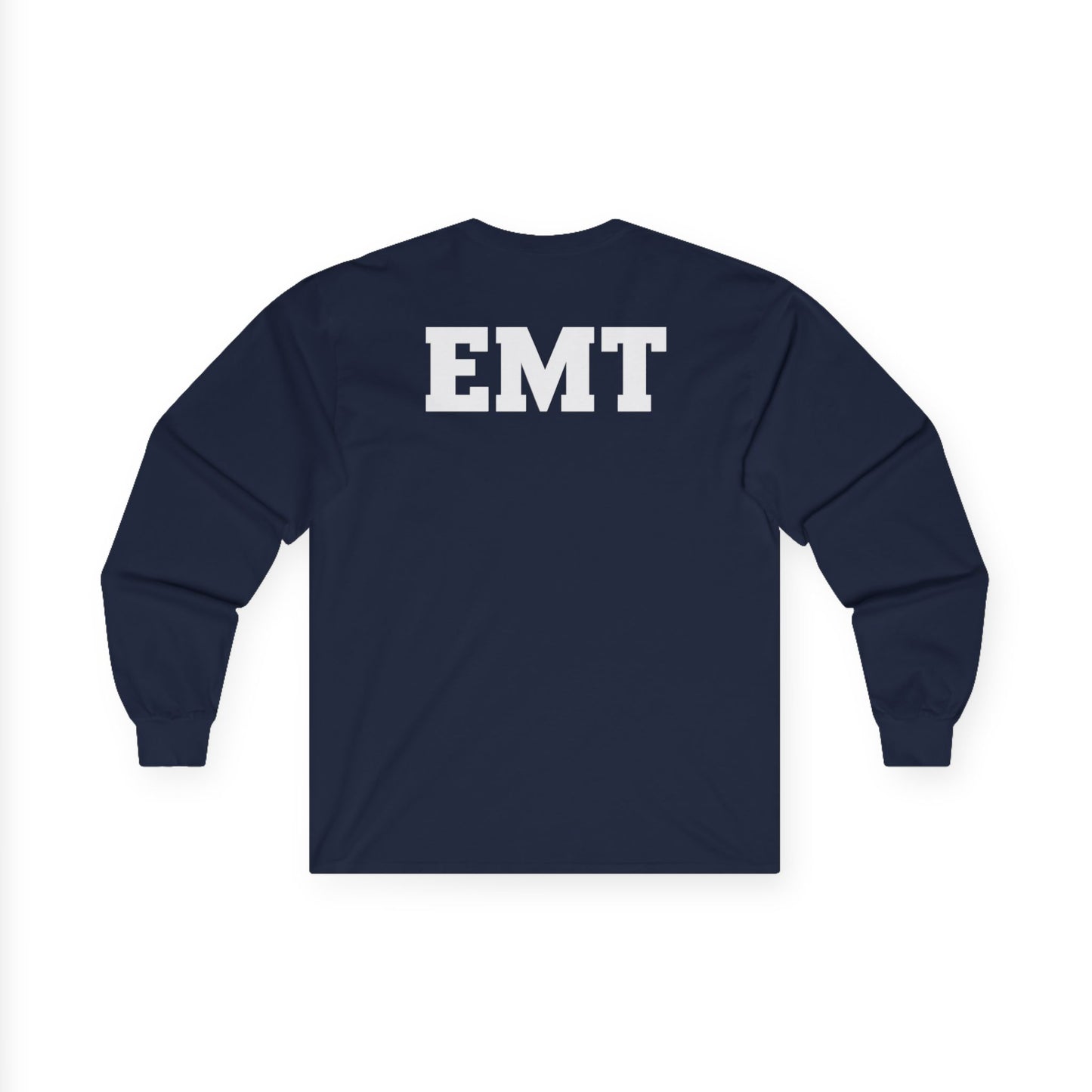 EMT Long Sleeve Tee, Unisex T-Shirt for Emergency Responders, Casual Wear, Gift for Paramedics, Medical Appreciation Apparel