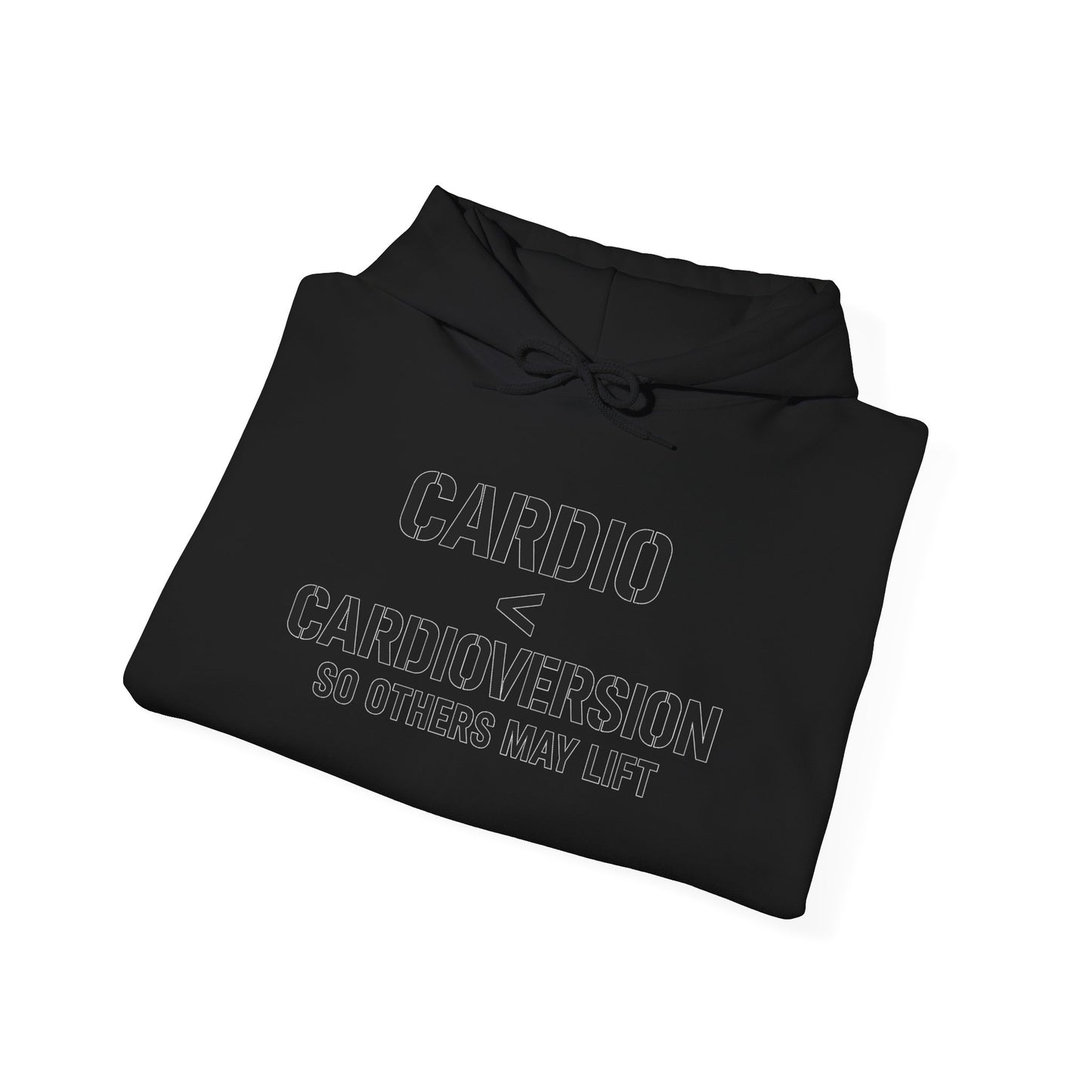 Cardio > Cardioversion Hoodie — Funny EMS/Paramedic Heart Rescue Pullover