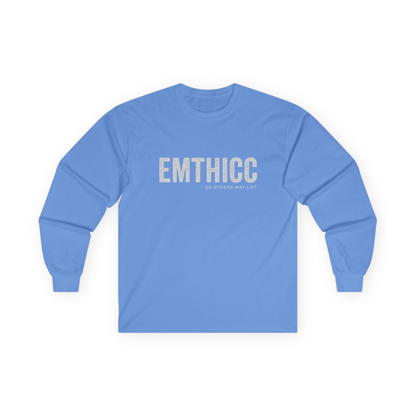EMTHICC Long Sleeve Tee — Minimalist Graphic Cotton Shirt