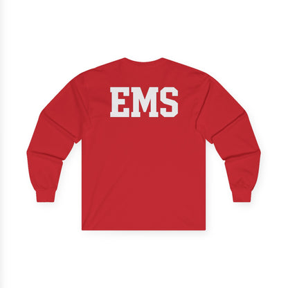 EMS Long Sleeve Tee — "No Guts No Glory" Rescue Maltese Cross Tee