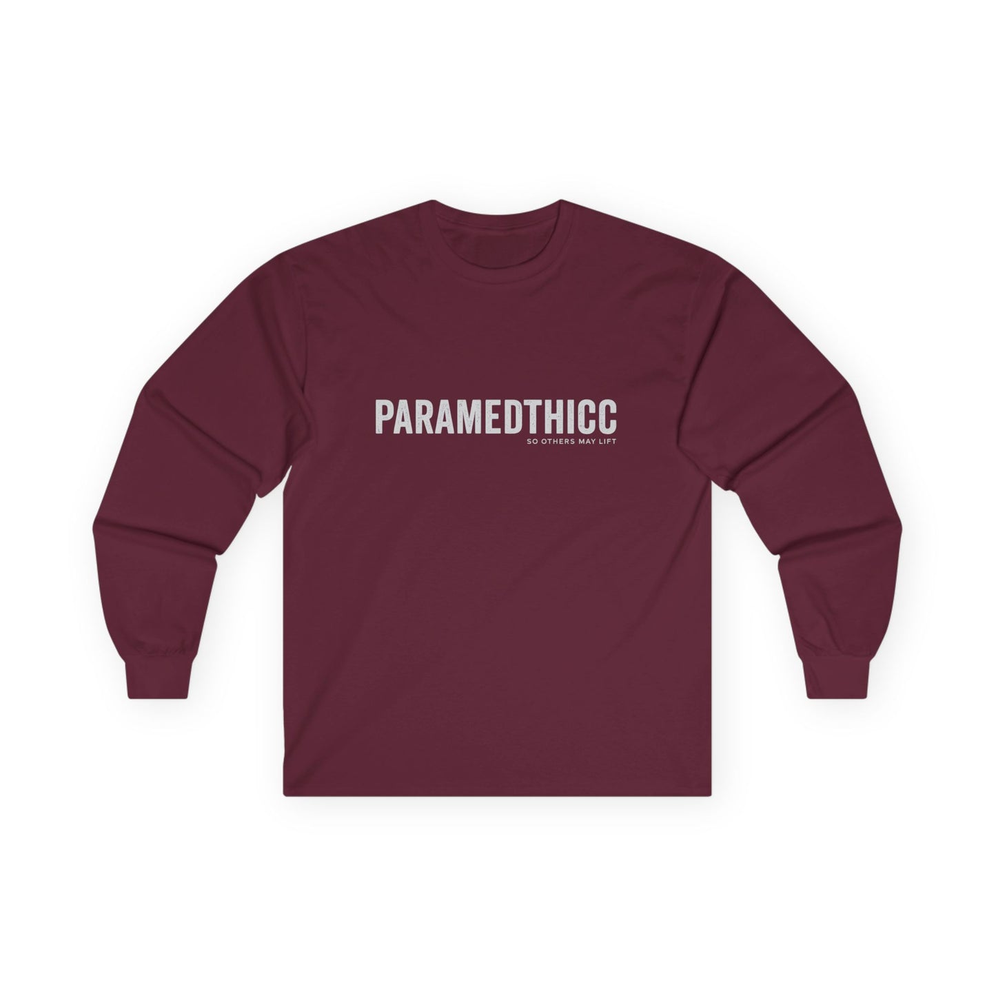 Paramedthicc Long Sleeve Tee — Funny Paramedic Pride Shirt