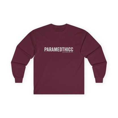 Paramedthicc Long Sleeve Tee — Funny Paramedic Pride Shirt