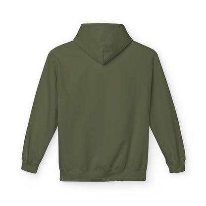 Lift Safe Repeat Hoodie — Fitness Motivational Pullover with Subtle Text