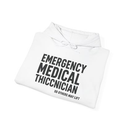 Emergency Medical Technician Hoodie - Fun Gift for EMTs, Medical Workers, and Medical Students, Healthcare Sweatshirt, Unisex Heavy Blend