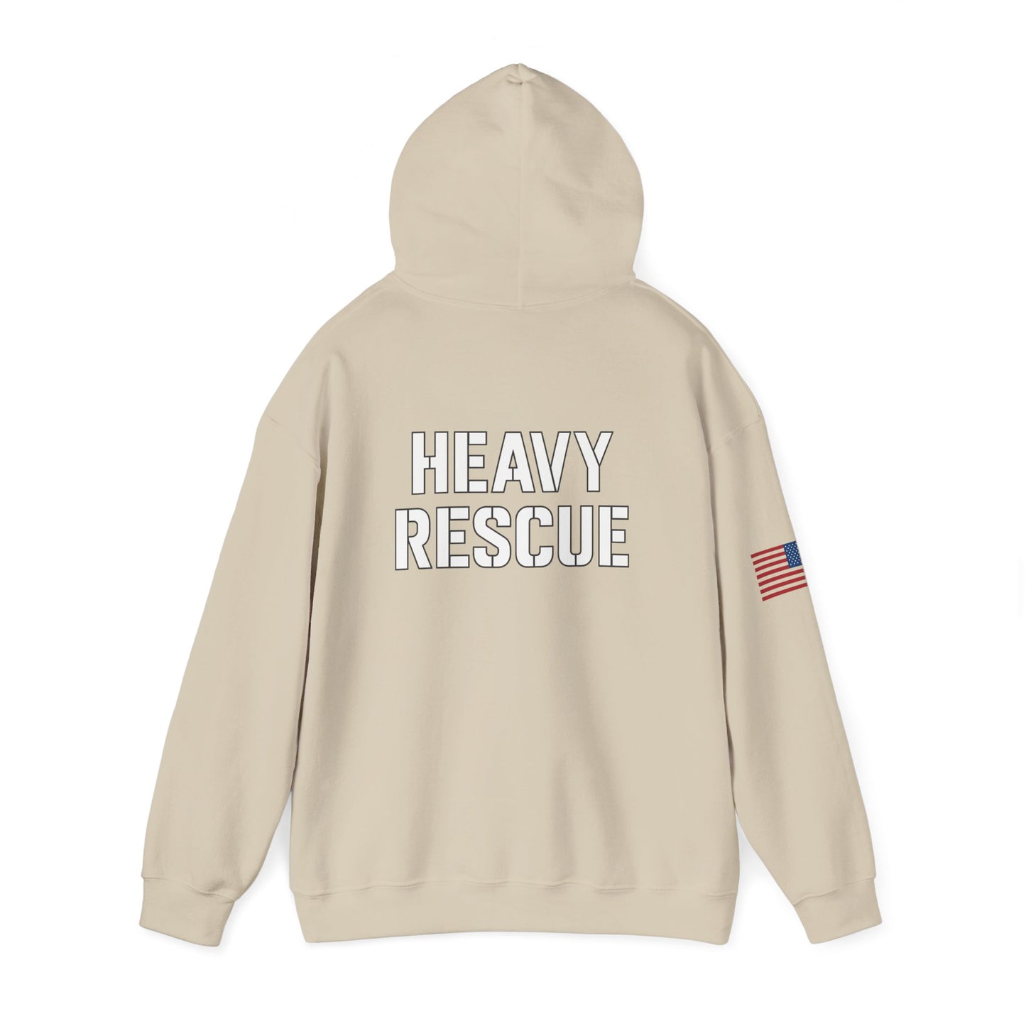 Heavy Rescue Hoodie — "So Others May Lift" Fire/Rescue Weightlifting Hoodie