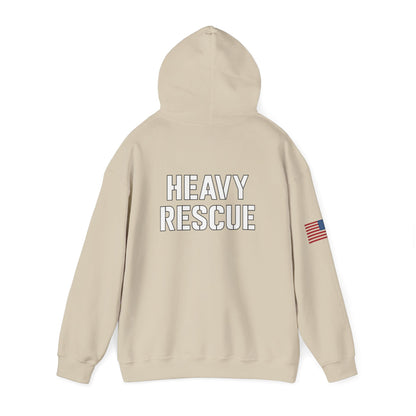 Heavy Rescue Hoodie — "So Others May Lift" Fire/Rescue Weightlifting Hoodie