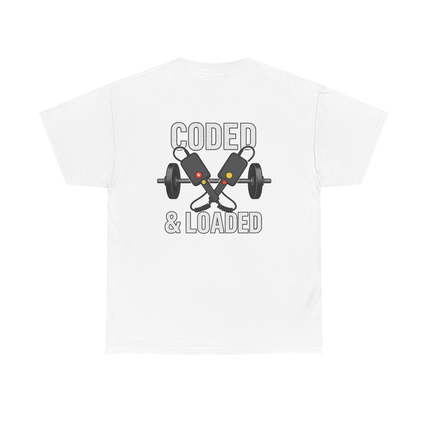 Coded & Loaded Workout Tee, Unisex Cotton Gym Shirt, Fitness Apparel, Perfect for Gym Lovers, Great Gift for Fitness Enthusiasts, [...]