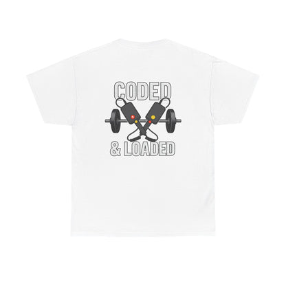 Coded & Loaded Workout Tee, Unisex Cotton Gym Shirt, Fitness Apparel, Perfect for Gym Lovers, Great Gift for Fitness Enthusiasts, [...]