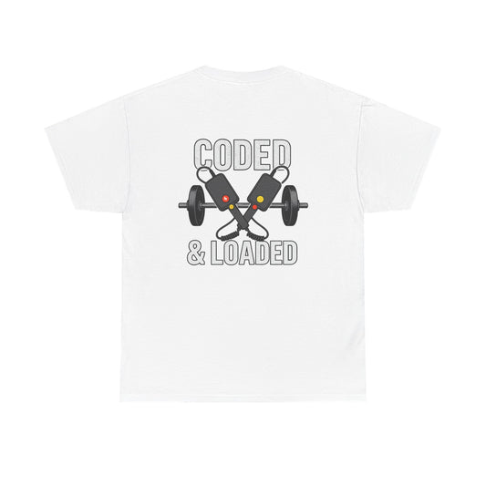 Coded & Loaded Workout Tee, Unisex Cotton Gym Shirt, Fitness Apparel, Perfect for Gym Lovers, Great Gift for Fitness Enthusiasts, [...]