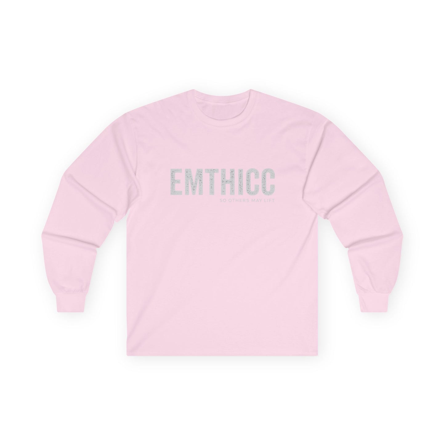EMTHICC Long Sleeve Tee — Minimalist Graphic Cotton Shirt