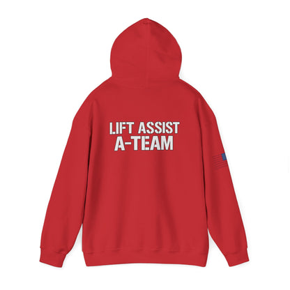 Lift Assist A-Team Hoodie – "So Others May Lift" Weightlifting Support Hoodie