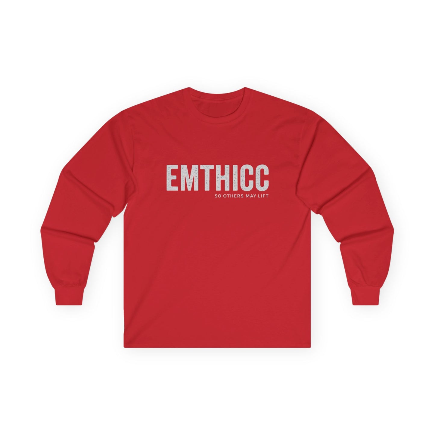 EMTHICC Long Sleeve Tee — Minimalist Graphic Cotton Shirt
