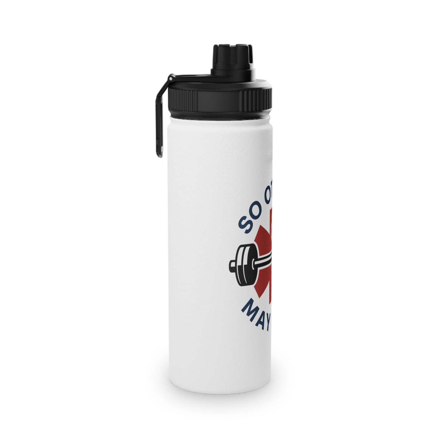 Motivational Stainless Steel Water Bottle for Fitness Enthusiasts, Gym Water Bottle, Workout Hydration, Gifts for Athletes, [...]
