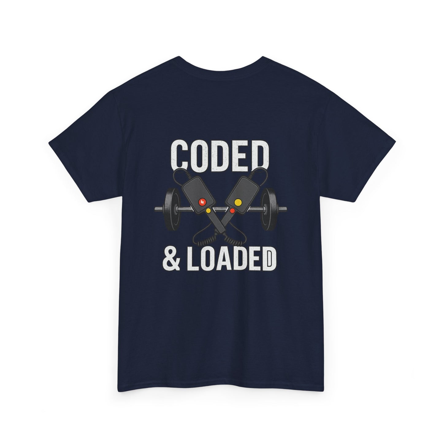 Coded & Loaded Workout Tee, Unisex Cotton Gym Shirt, Fitness Apparel, Perfect for Gym Lovers, Great Gift for Fitness Enthusiasts, [...]
