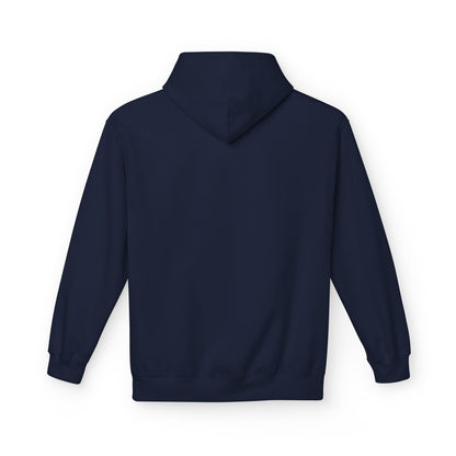 Lift Safe Repeat Hoodie — Fitness Motivational Pullover with Subtle Text