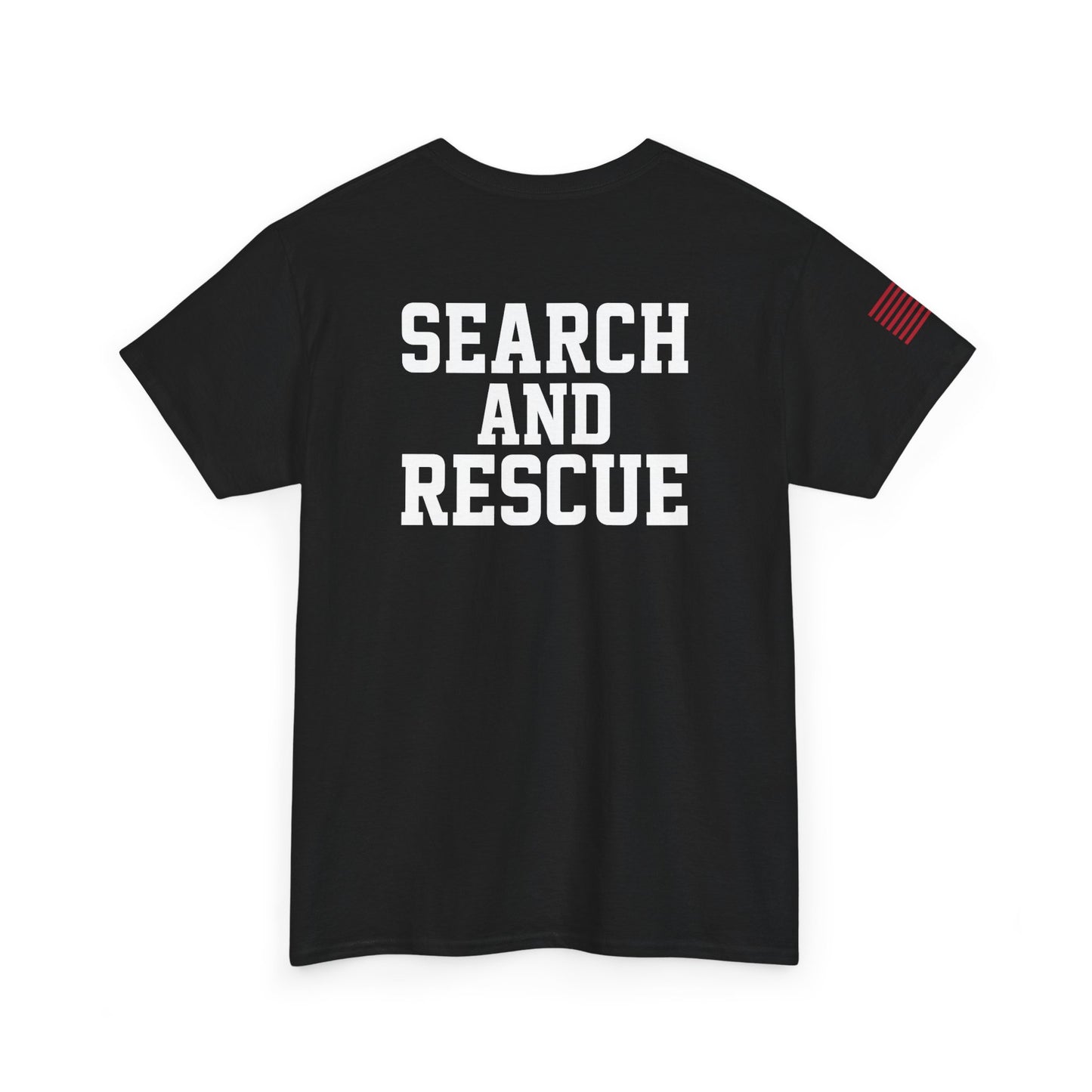 Unisex Heavy Cotton Tee for Heroic Souls | Search and Rescue Tribute Tee, EMS Shirt, Rescuer Gift, Adventure Attire, Everyday Casual Wear