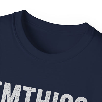 Unisex Ultra Cotton Tee - EMTHICC Graphic T-Shirt, Fitness Apparel, Workout Clothes, Casual Wear, Gift for Gym Lovers