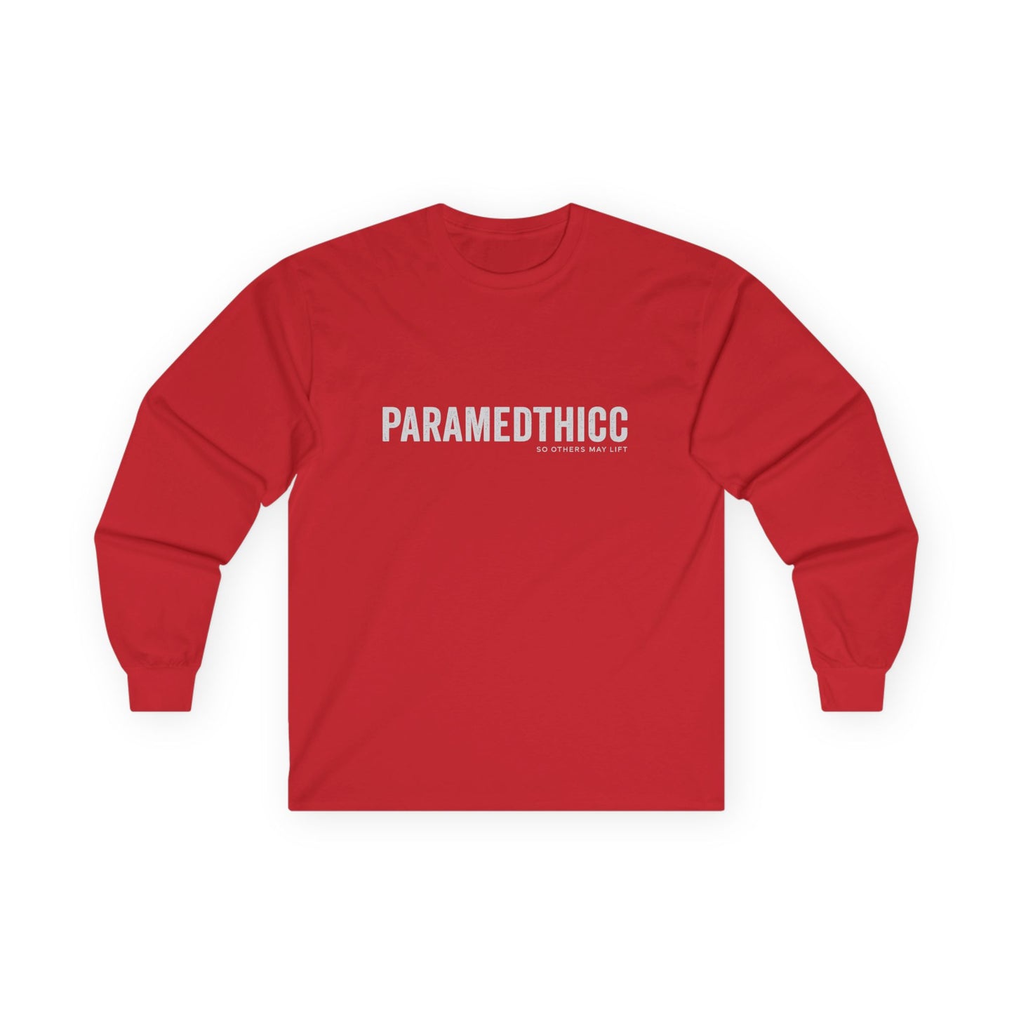 Paramedthicc Long Sleeve Tee — Funny Paramedic Pride Shirt