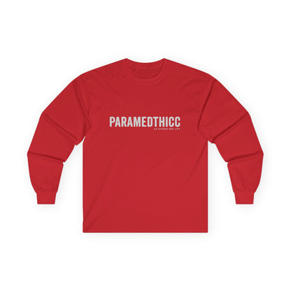 Paramedthicc Long Sleeve Tee — Funny Paramedic Pride Shirt