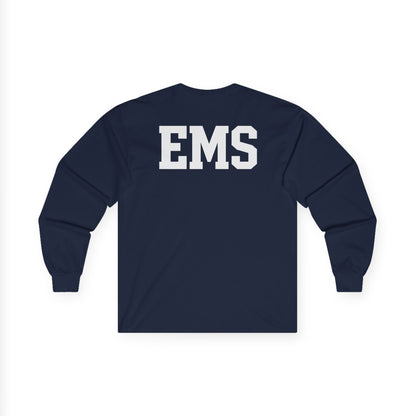 EMS Long Sleeve Tee — "No Guts No Glory" Rescue Maltese Cross Tee