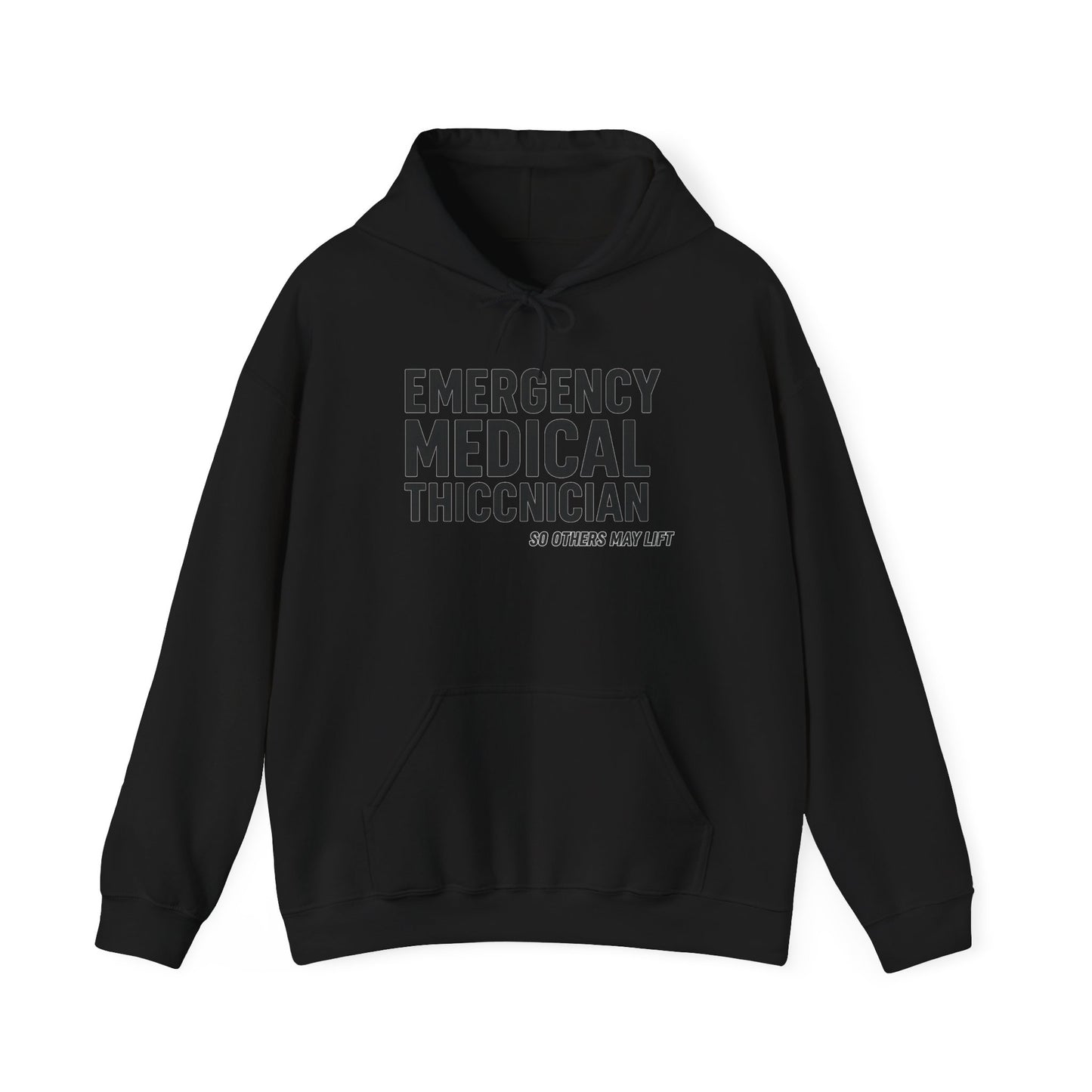 Emergency Medical Technician Hoodie - Fun Gift for EMTs, Medical Workers, and Medical Students, Healthcare Sweatshirt, Unisex Heavy Blend