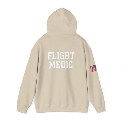 Flight Medic Hoodie — "So Others May Lift" EMS Paramedic Hoodie with American Flag Sleeve