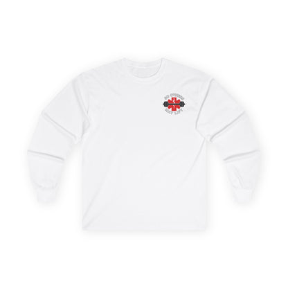 Rescue Squad Long Sleeve Tee — EMT Medical Cross Design