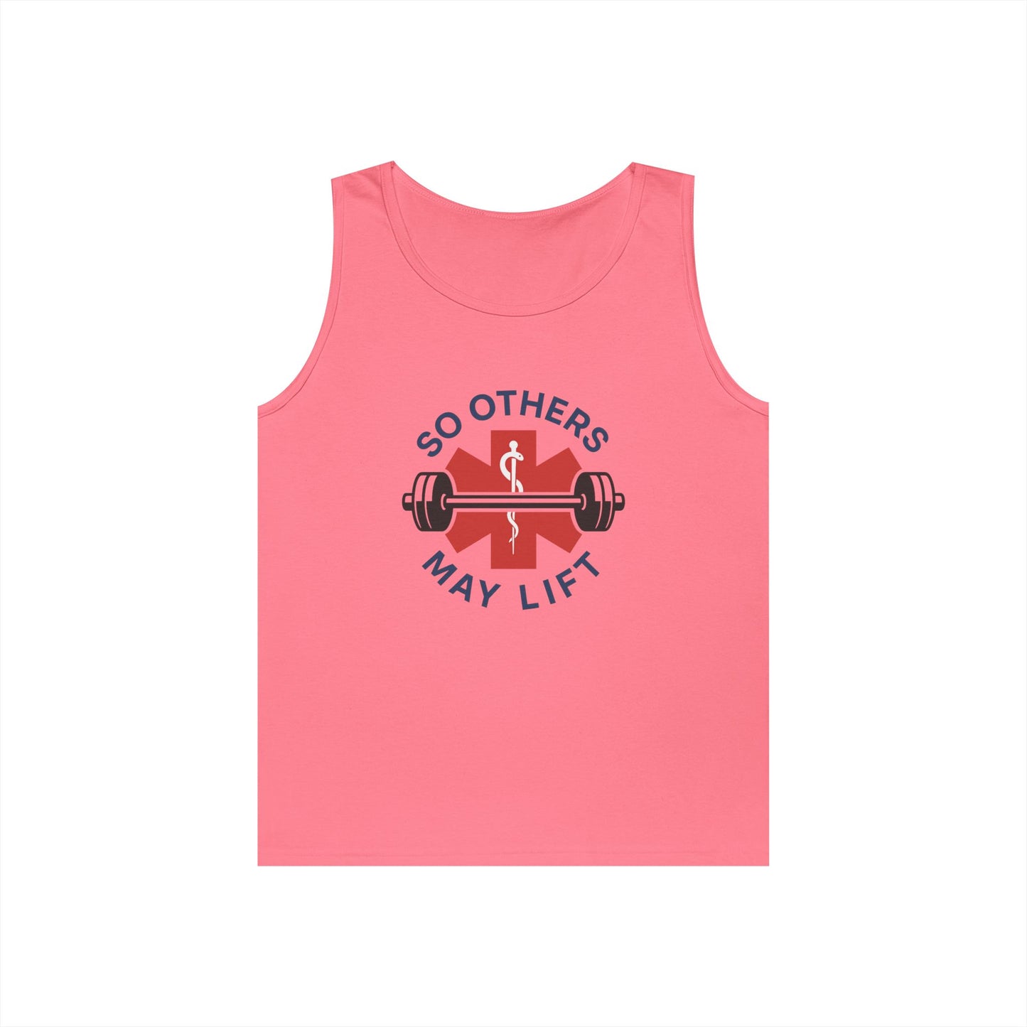 Unisex Heavy Cotton Tank Top - Fitness Motivation - So Others May Lift - Gym Wear, Workout Shirt, Summer Fashion, Casual Apparel, [...]