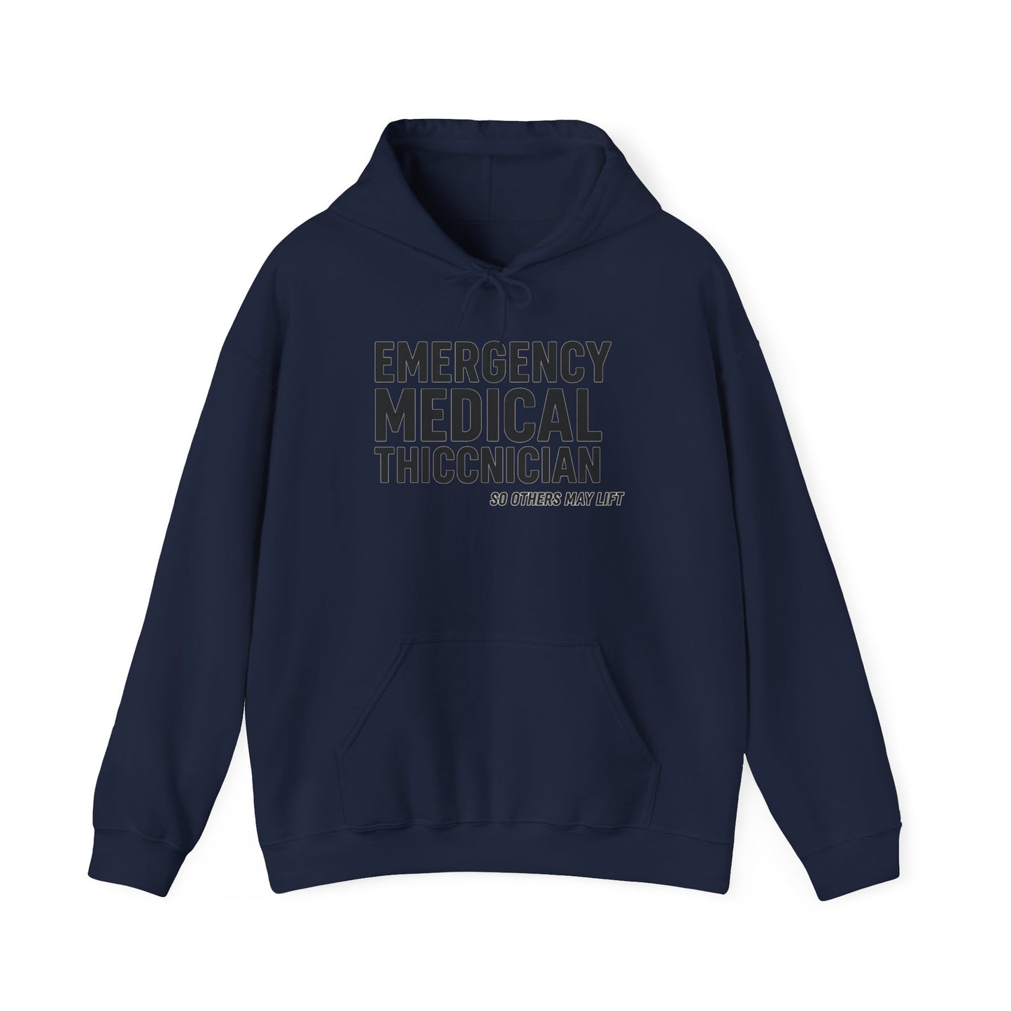Emergency Medical Technician Hoodie - Fun Gift for EMTs, Medical Workers, and Medical Students, Healthcare Sweatshirt, Unisex Heavy Blend