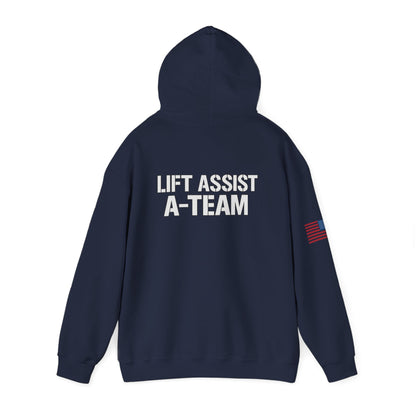 Lift Assist A-Team Hoodie – "So Others May Lift" Weightlifting Support Hoodie